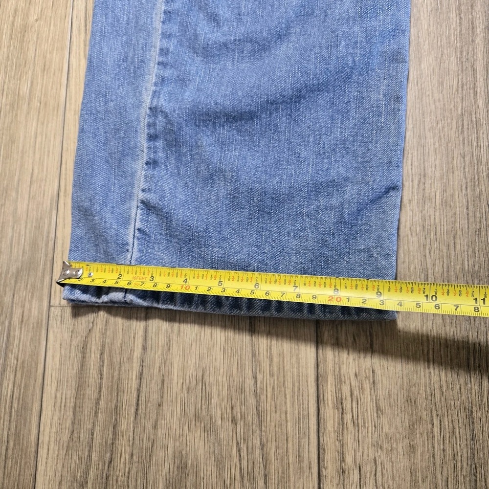 American Eagle Men's Fit 33x32 Blue Straight Leg Denim Pants 100% Cotton - Picture 11 of 14